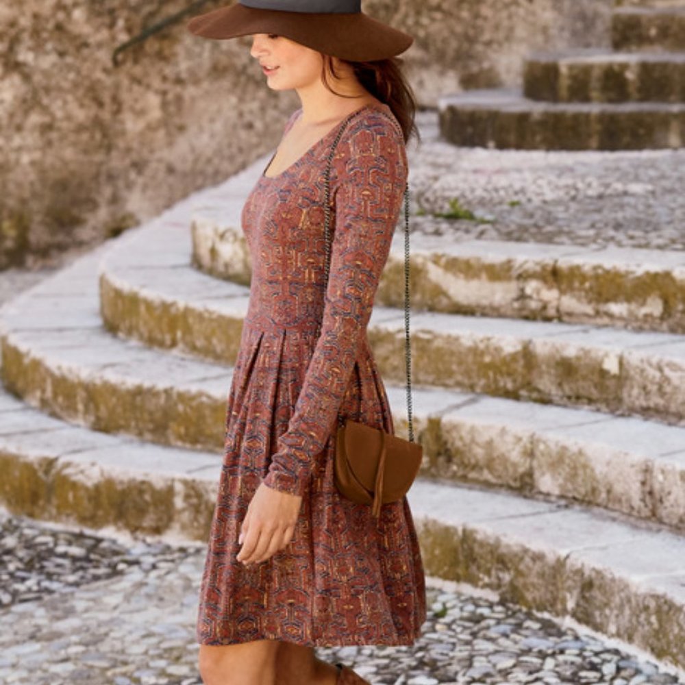 Peruvian Connection Sarawak Ikat Dress